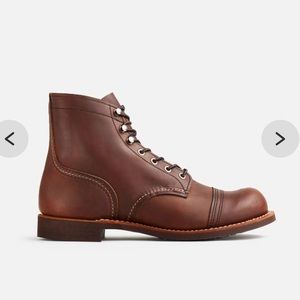 Red Wings Iron Ranger Boot in Amber 9.5